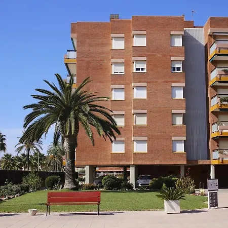 At053 Els Pins, Primera Linea Con Piscina, Airco Apartment Torredembarra