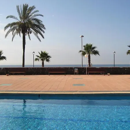 Apartment At053 Els Pins, Primera Linea Con Piscina, Airco Torredembarra